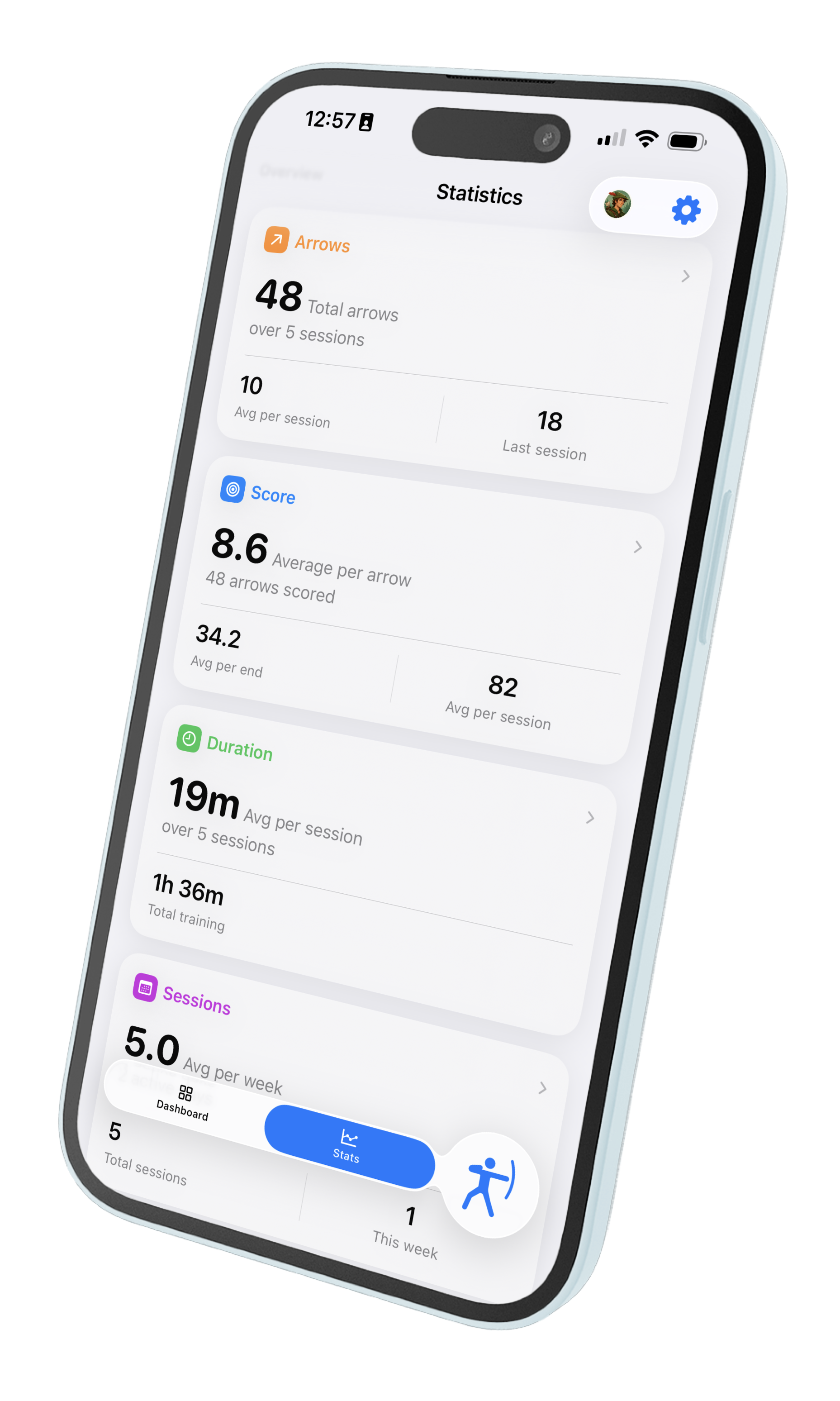 Quiver stats dashboard screenshot