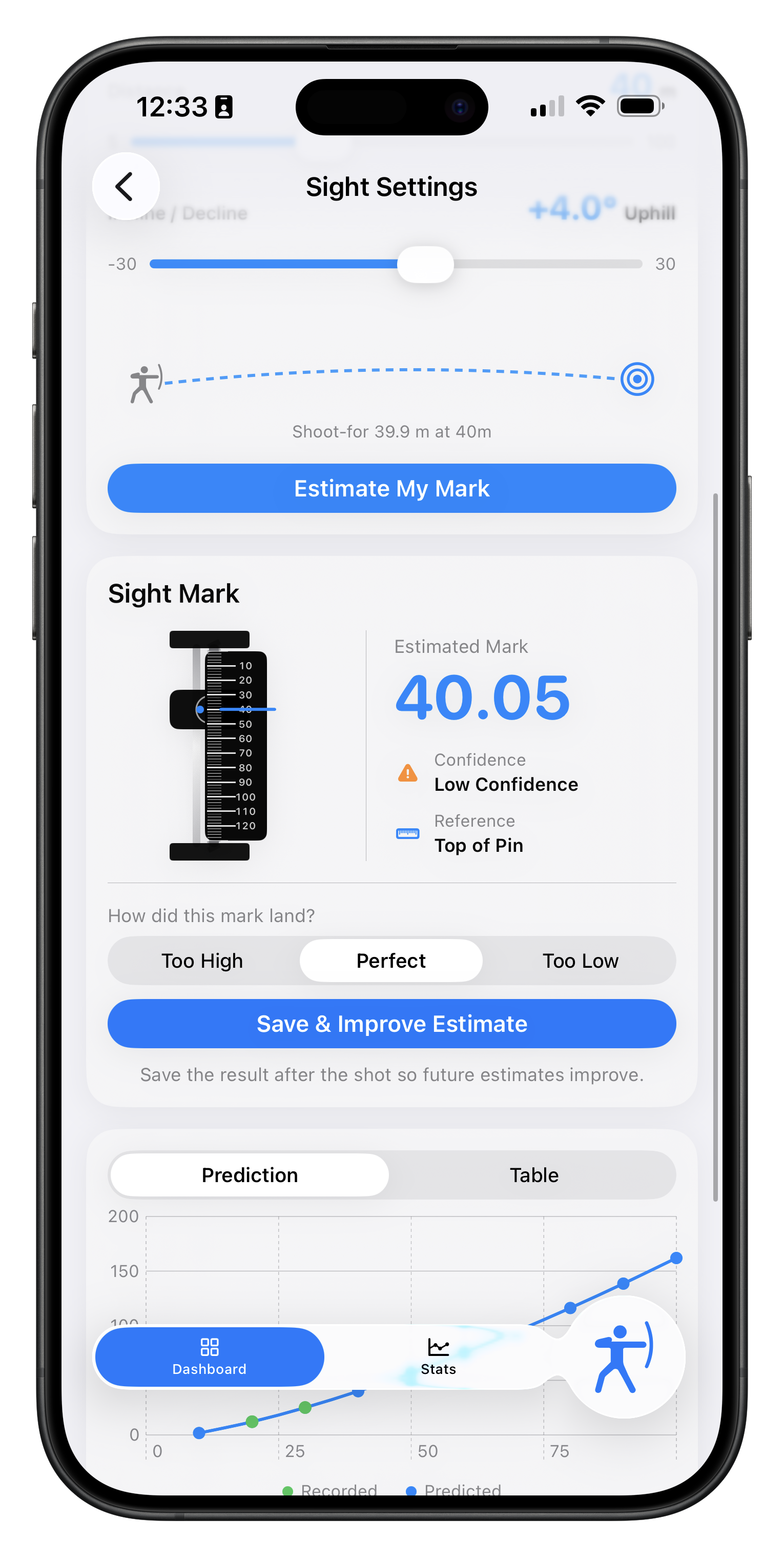Recurve / Compound tools screenshot